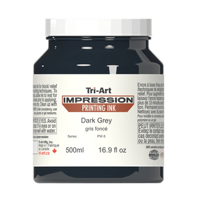 Impressions Block Printing Ink - Dark Grey
