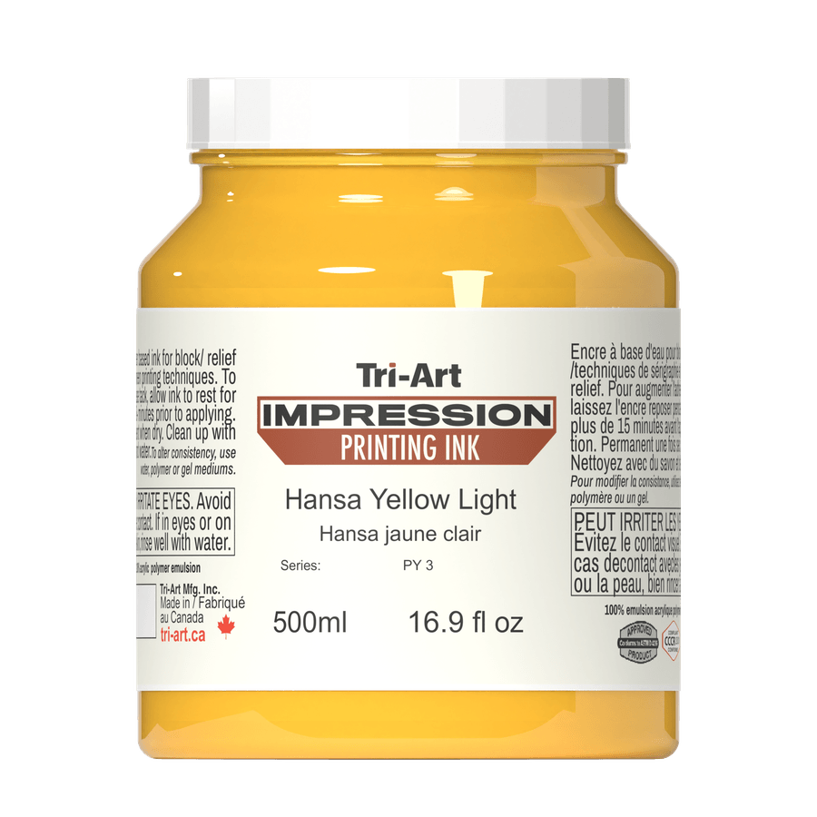 Impressions Block Printing Ink - Yellow Light