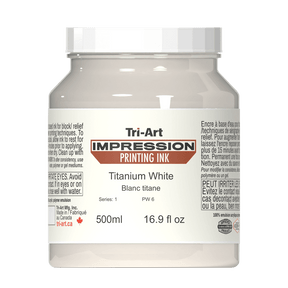 Impressions Block Printing Ink - Titanium White