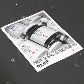 Tableau des médiums acryliques peints à la main de qualité supérieure