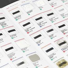 Finest Quality Hand Painted Acrylic Mediums Chart