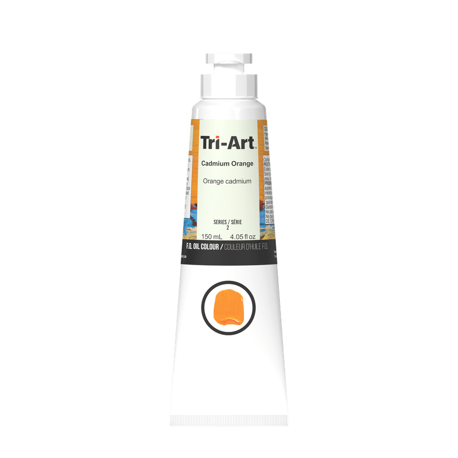 Tri-Art Oil Colours - Cadmium Orange