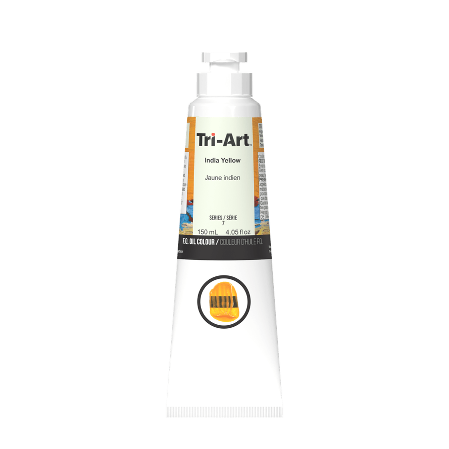 Tri-Art Oil Colours - India Yellow