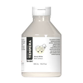 Tempéra Liquide Primaire - Blanc Laineux