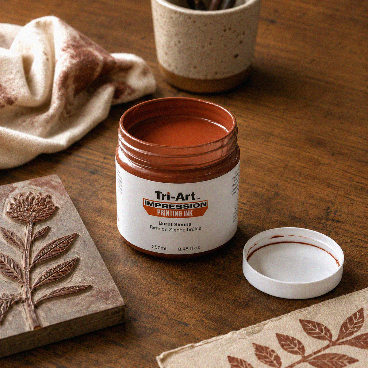 Impressions Acrylic Printing Ink - Burnt Sienna