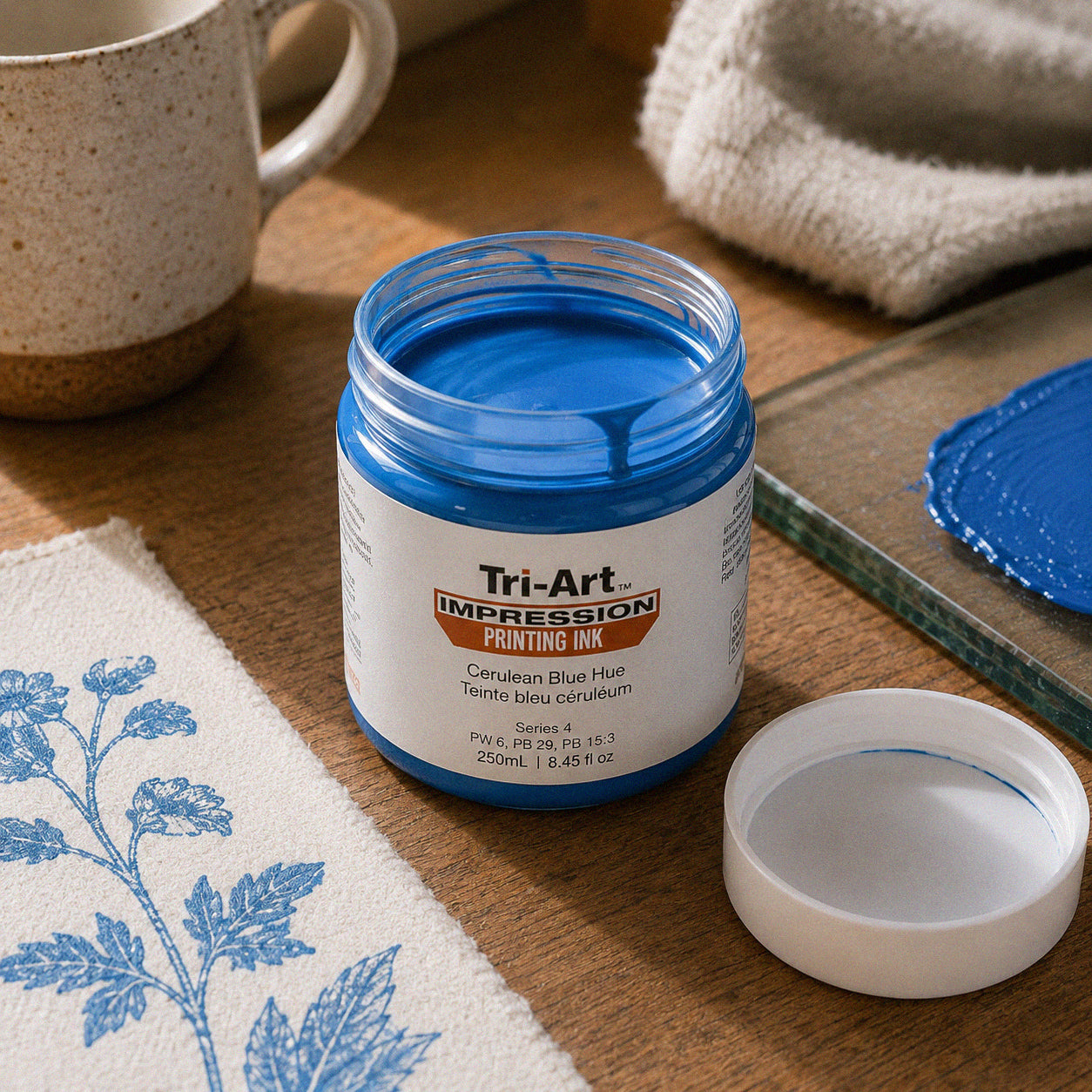 Impressions Block Printing Ink - Cerulean Blue (Hue)