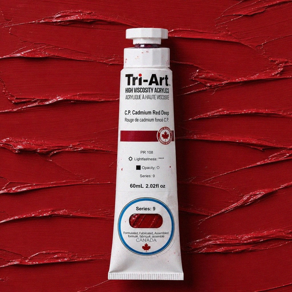 Tri-Art High Viscosity - C.P. Cadmium Red Deep