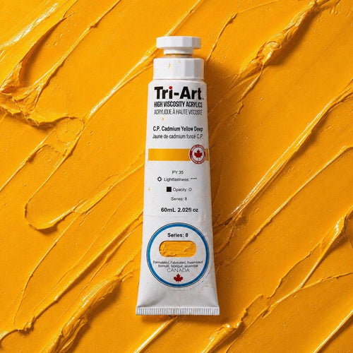 Tri-Art High Viscosity - C.P. Cadmium Yellow Deep