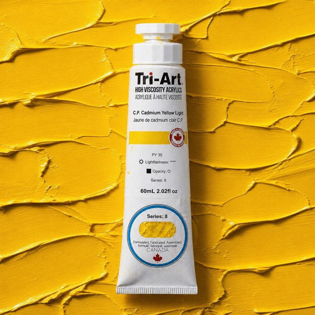 Tri-Art High Viscosity - C.P. Cadmium Yellow Light