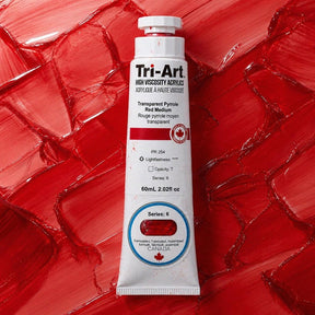 Tri-Art High Viscosity - Transparent Pyrrole Red Medium