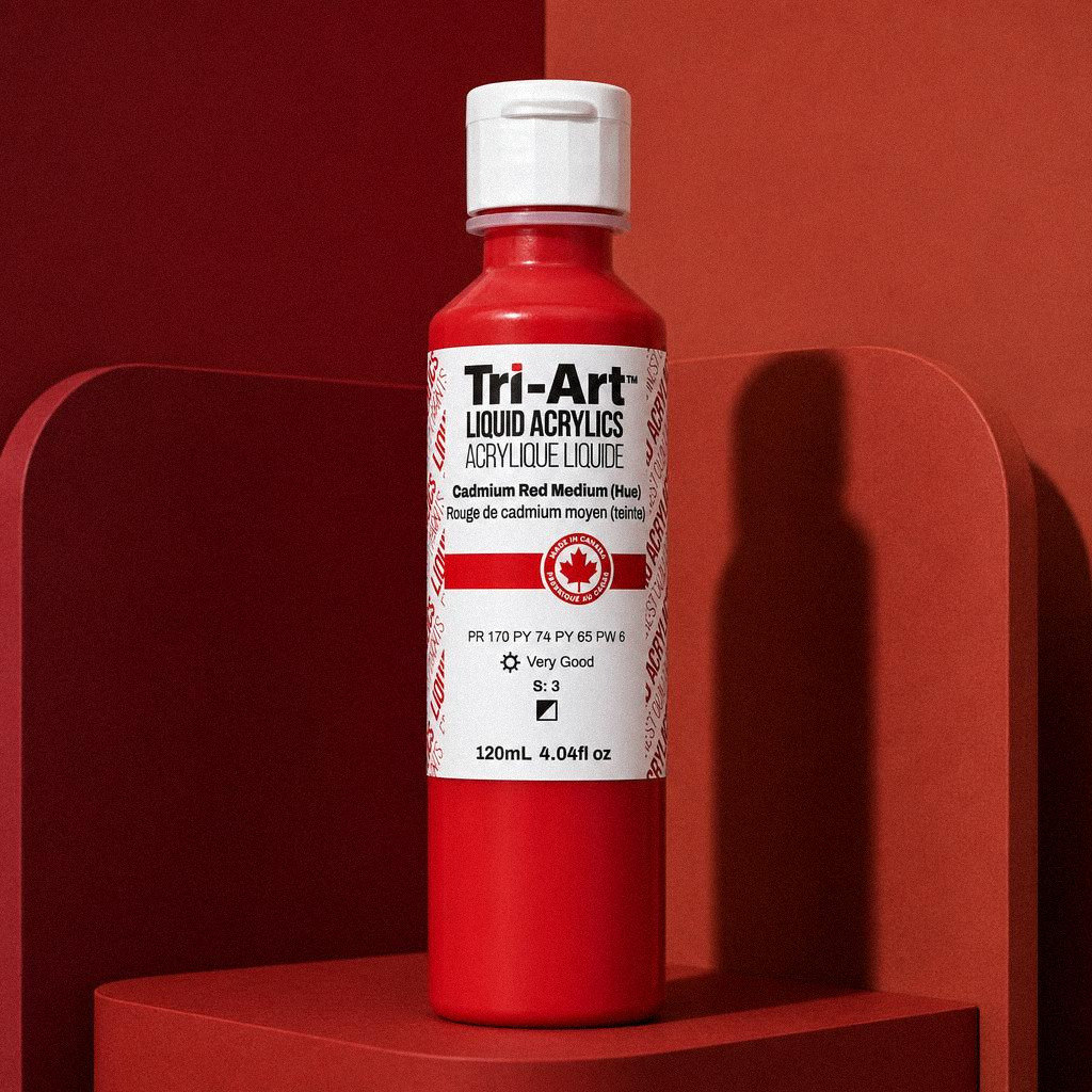 Tri-Art Liquids - Cadmium Red Medium (Hue)