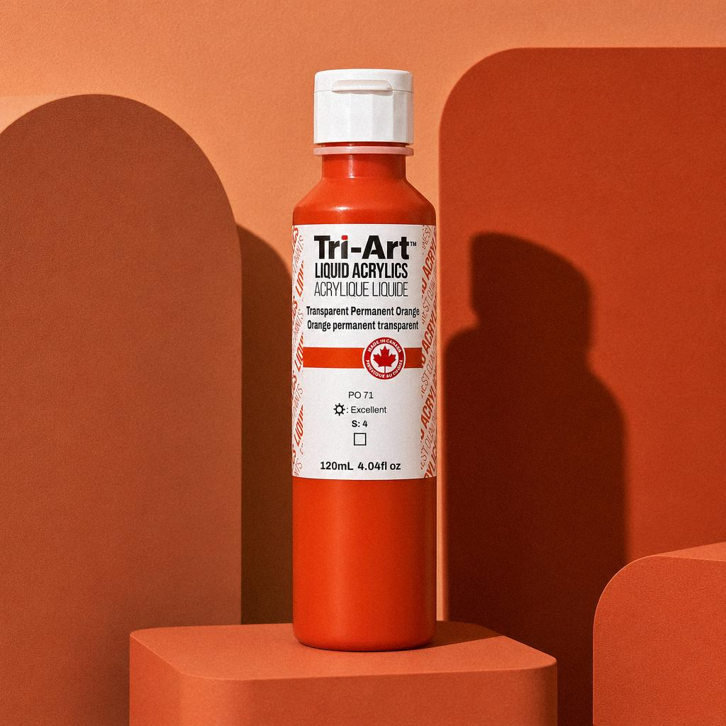 Tri-Art Liquids - Orange Permanent Transparent
