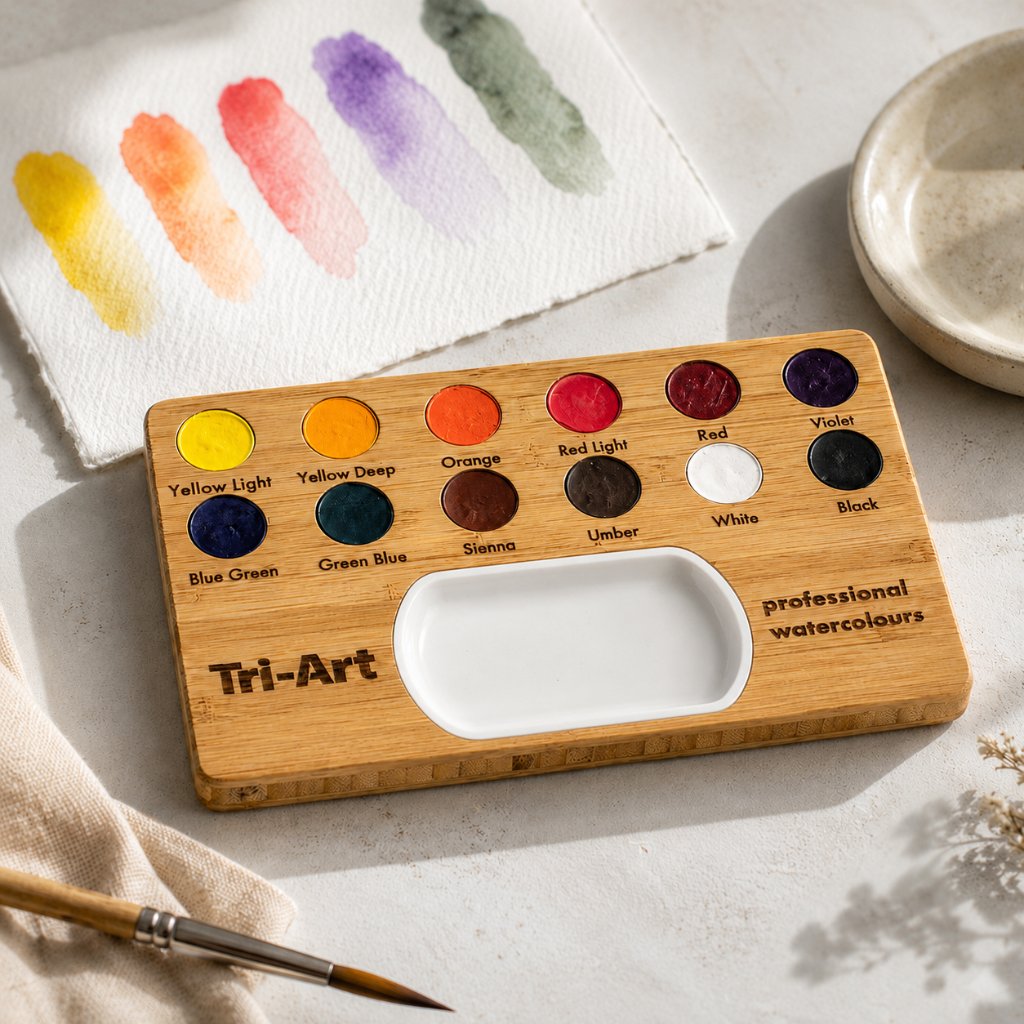 Watercolour Bamboo Sample Set of 12