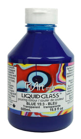 Liquid Glass - Pouring Colours - Blue (4664900943959)
