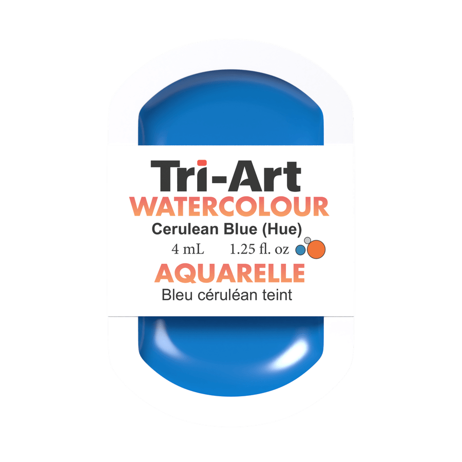 Tri-Art Water Colours - Cerulean Blue Hue - Tri-Art Mfg.