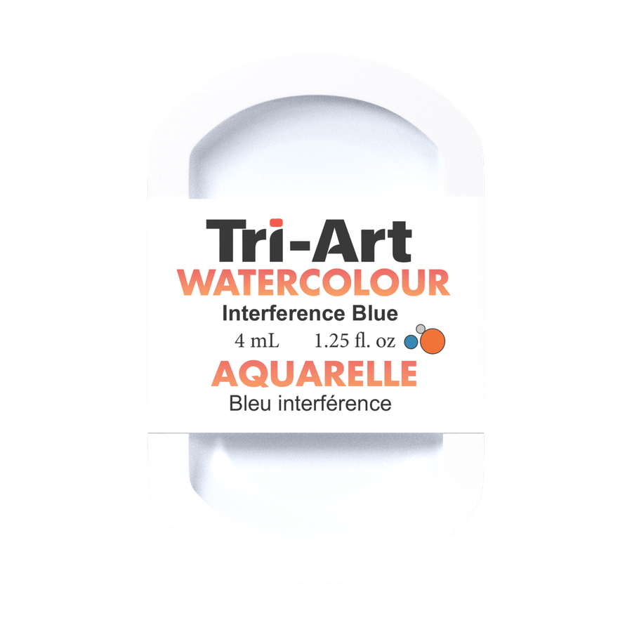 Tri-Art Water Colours - Interference Blue - Tri-Art Mfg.
