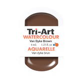 Tri-Art Water Colours - Van Dyke Brown - Tri-Art Mfg.