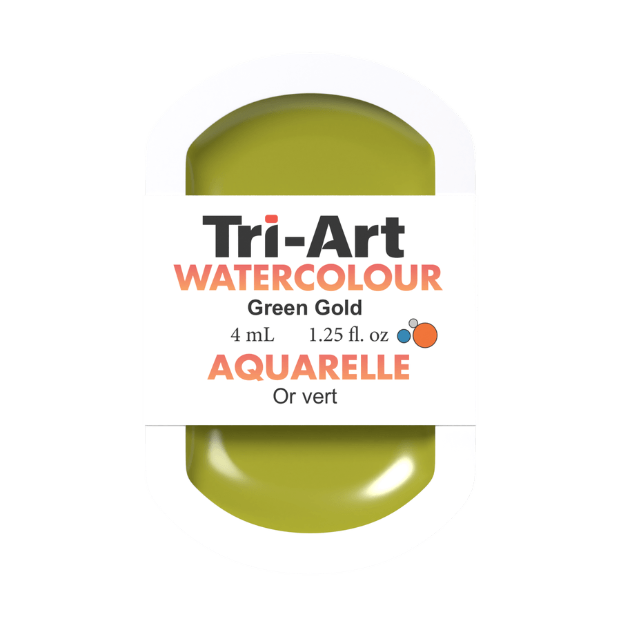 Tri-Art Water Colours - Green Gold - Tri-Art Mfg.