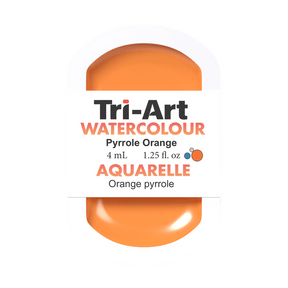 Tri-Art Water Colours - Pyrrole Orange - Tri-Art Mfg.