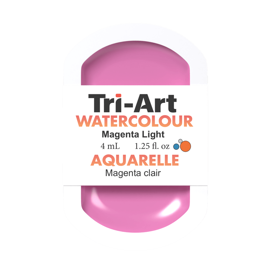 Tri-Art Water Colours - Magenta Light - Tri-Art Mfg.