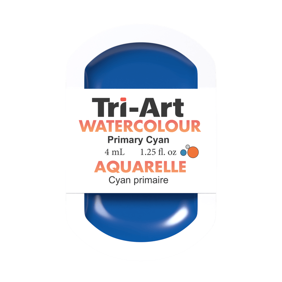 Tri-Art Water Colours - Primary Cyan - Tri-Art Mfg.