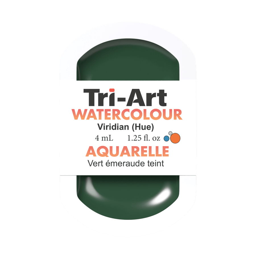 Tri-Art Water Colours - Viridian Hue - Tri-Art Mfg.