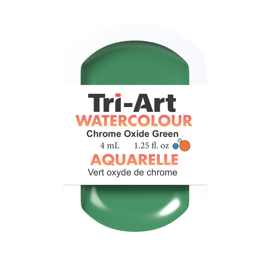 Tri-Art Water Colours - Chrome Oxide Green - Tri-Art Mfg.
