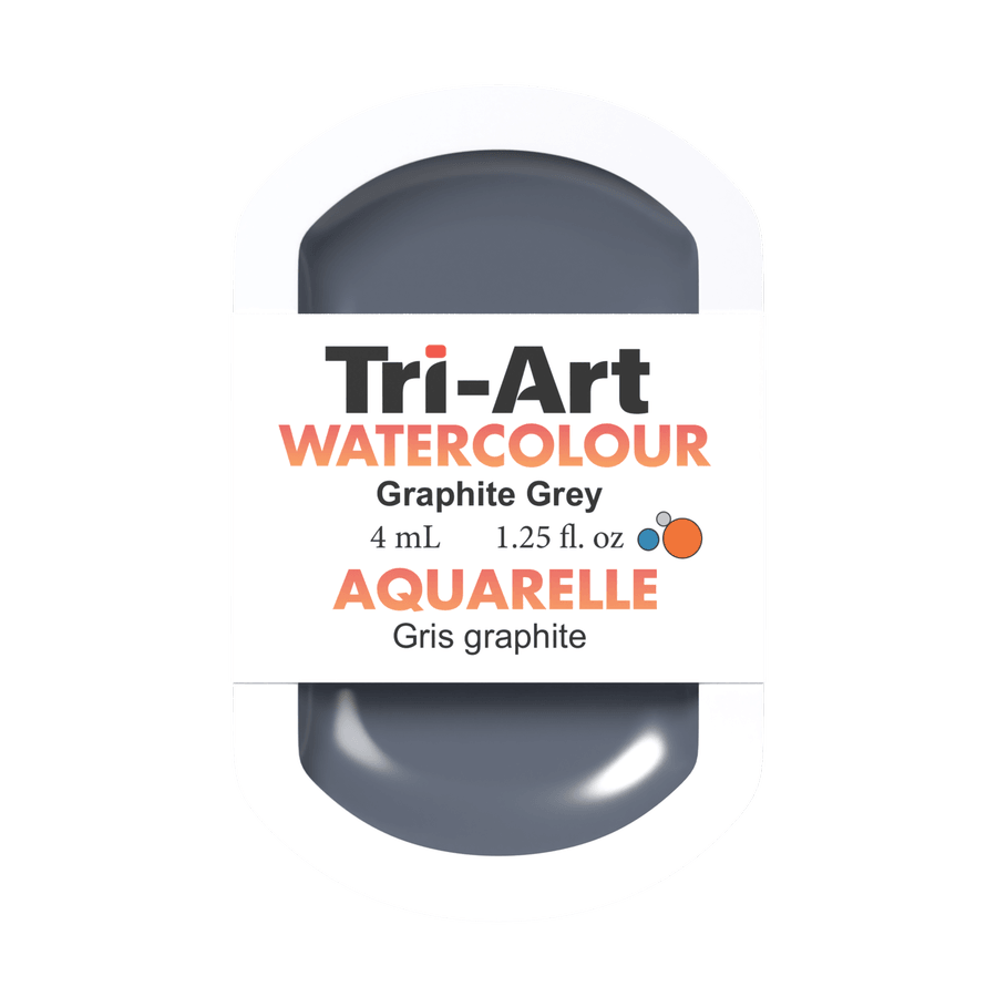 Tri-Art Water Colours - Graphite Grey - Tri-Art Mfg.
