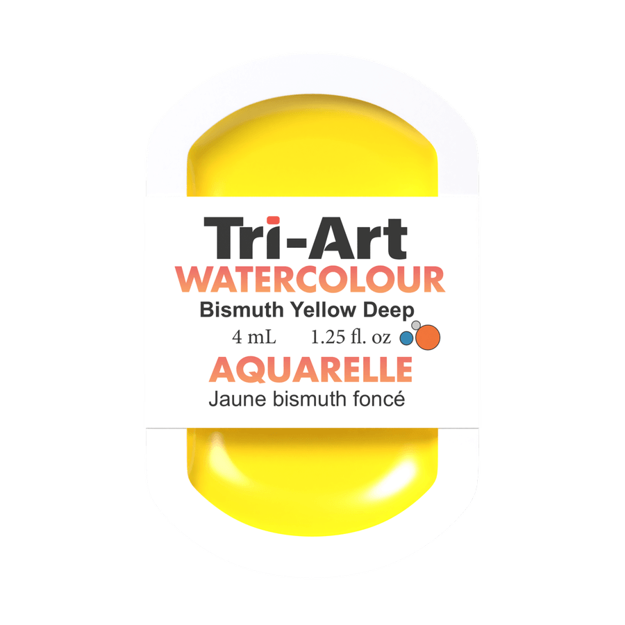 Tri-Art Water Colours - Bismuth Yellow Deep - Tri-Art Mfg.