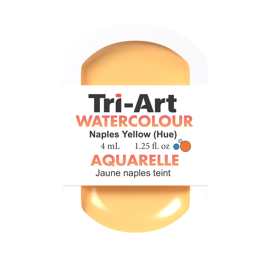 Tri-Art Water Colours - Naples Yellow Hue - Tri-Art Mfg.