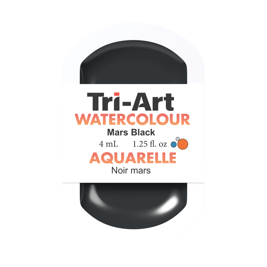 Tri-Art Water Colours - Mars Black - Tri-Art Mfg.