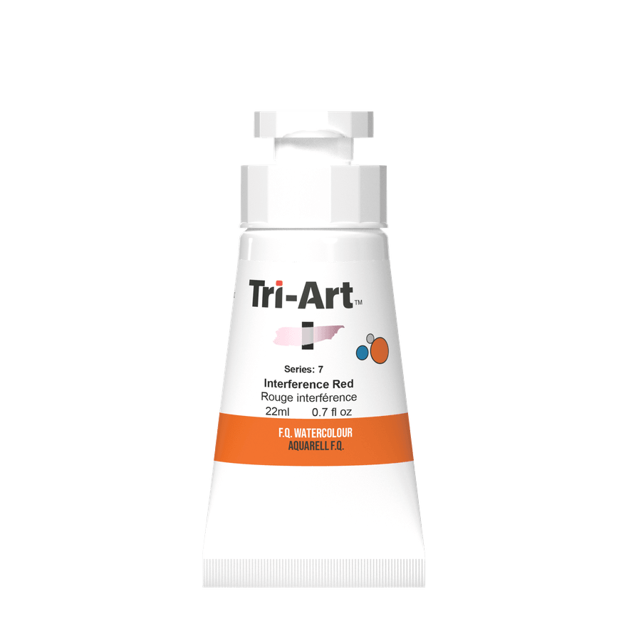 Tri-Art Water Colours - Interference Red - Tri-Art Mfg.