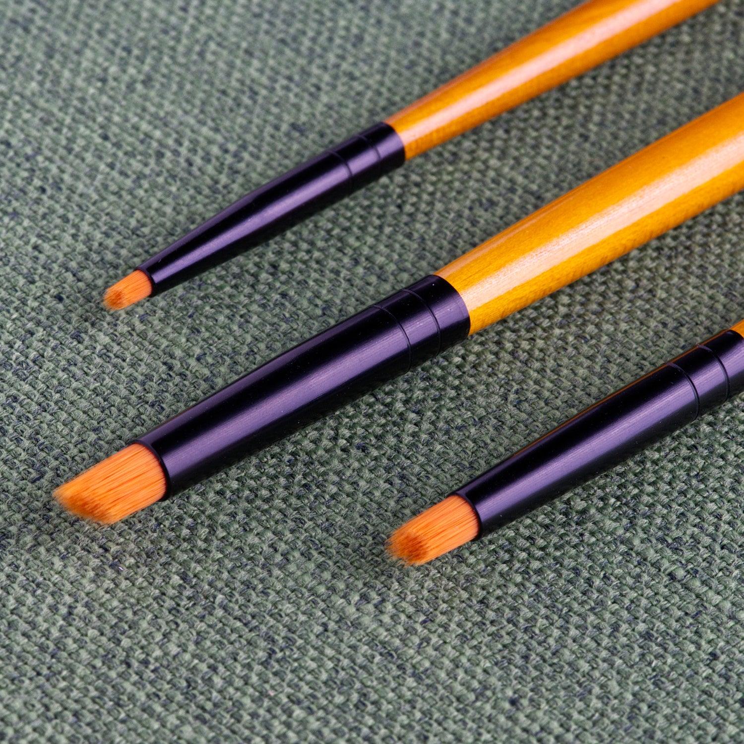 Tri-Art Artist Brushes - Short Synthetic - WC/Acryl - Deer Foot