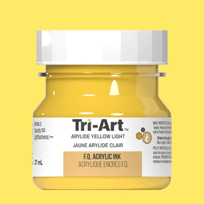 Tri-Art Ink - Arylide Yellow Light 37mL - Tri-Art Mfg.