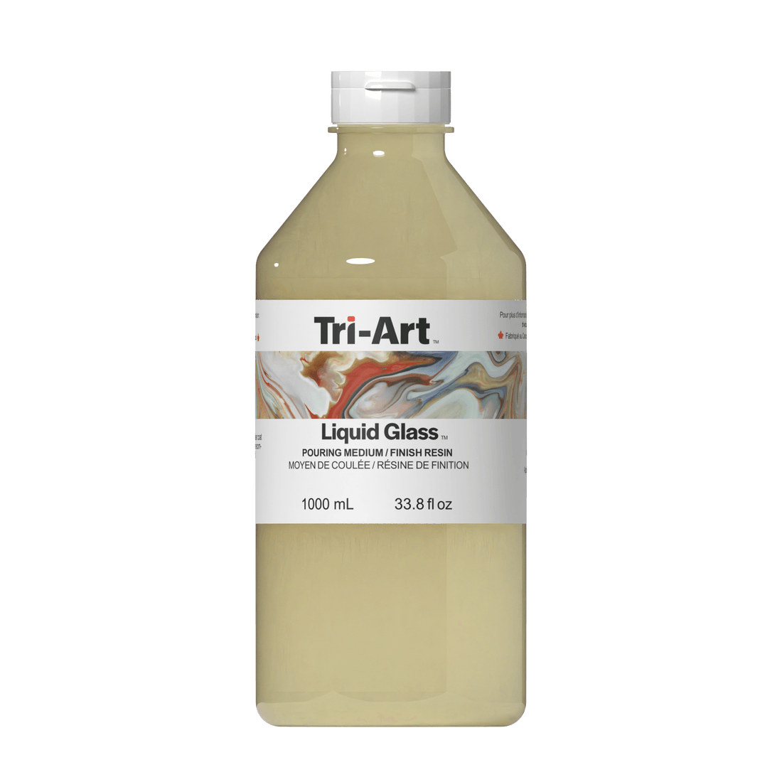 Liquid Glass Pouring Medium and Finishing Resin