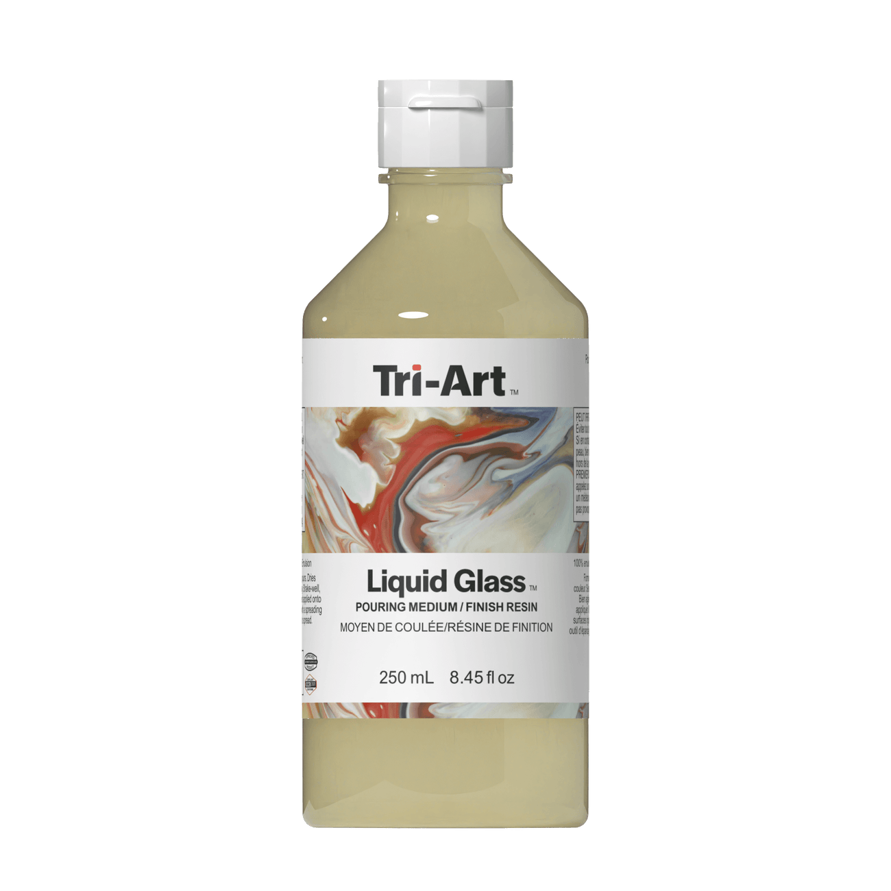 Liquid Glass Pouring Medium and Finishing Resin