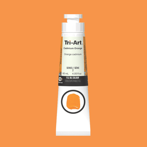 Tri Orange Color Tri-Art Oil Colours - Cadmium Orange
