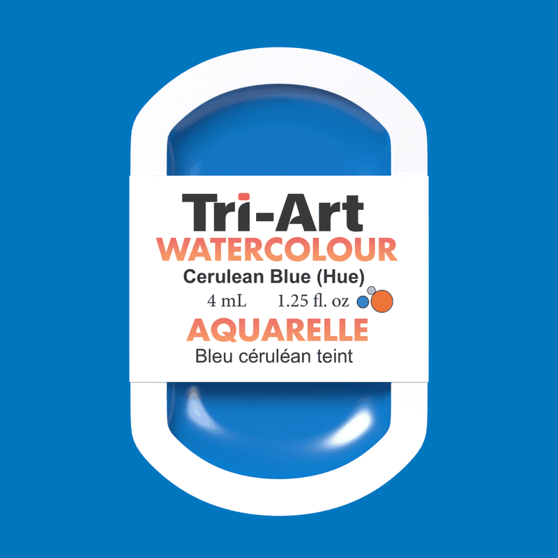 Tri-Art Water Colours - Cerulean Blue Hue - Tri-Art Mfg.