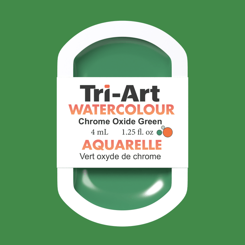 Tri-Art Water Colours - Chrome Oxide Green - Tri-Art Mfg.
