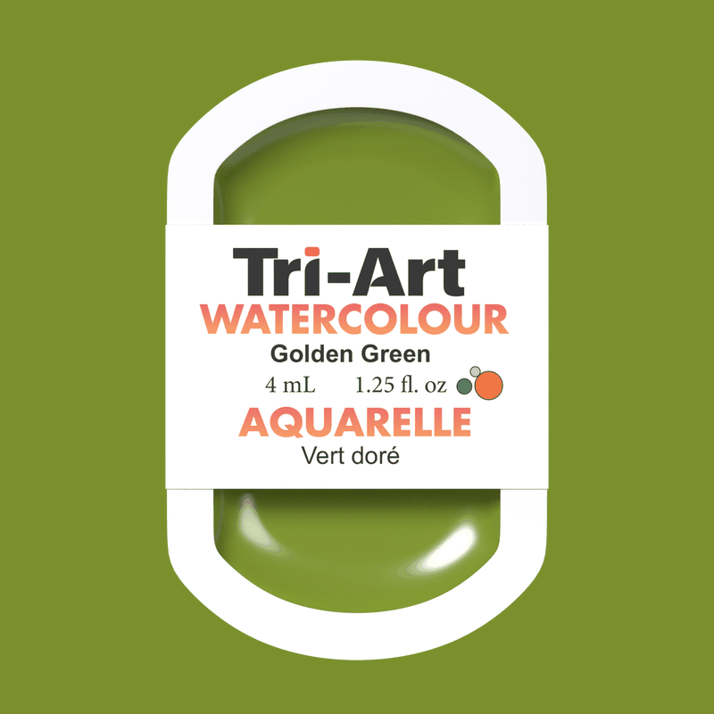 Tri-Art Water Colours - Golden Green - Tri-Art Mfg.