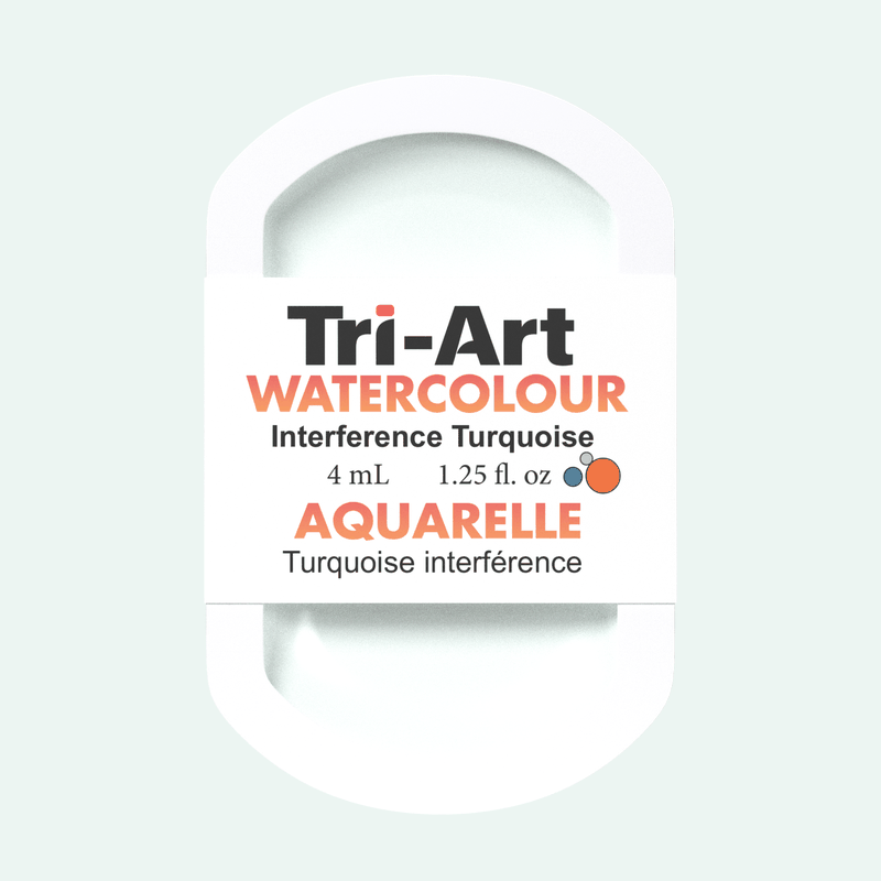 Tri-Art Water Colours - Interference Turquoise - Tri-Art Mfg.