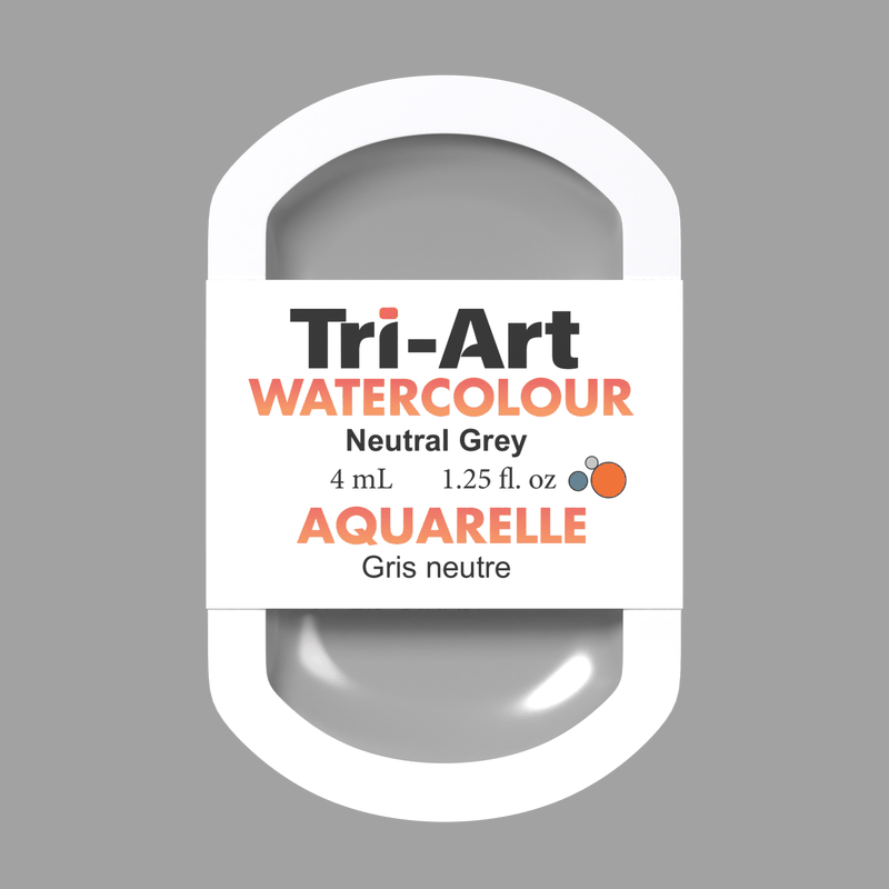 Tri-Art Water Colours - Neutral Grey - Tri-Art Mfg.