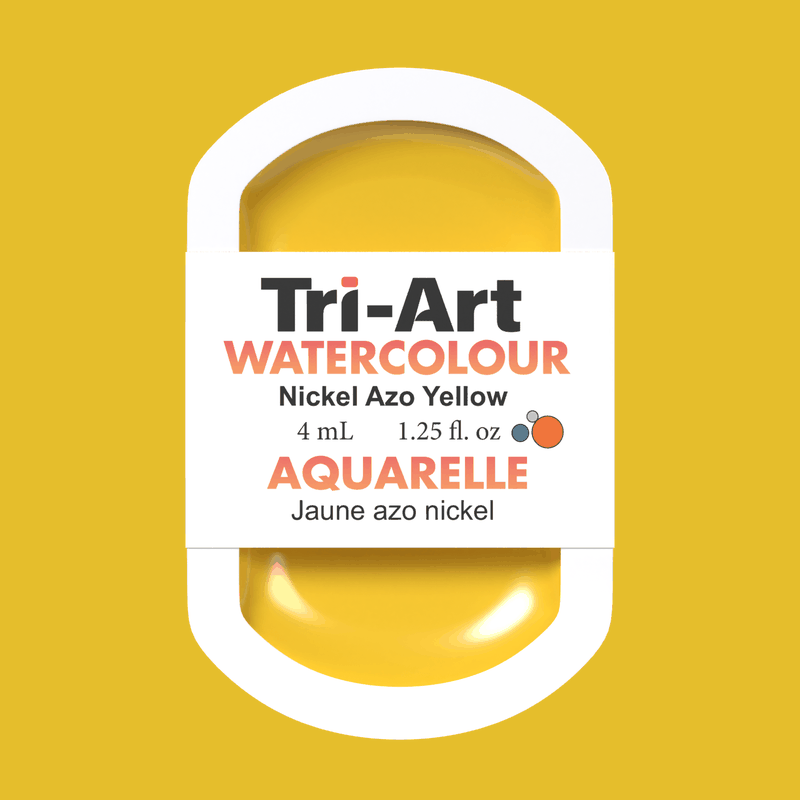 Tri-Art Water Colours - Nickel Azo Yellow - Tri-Art Mfg.