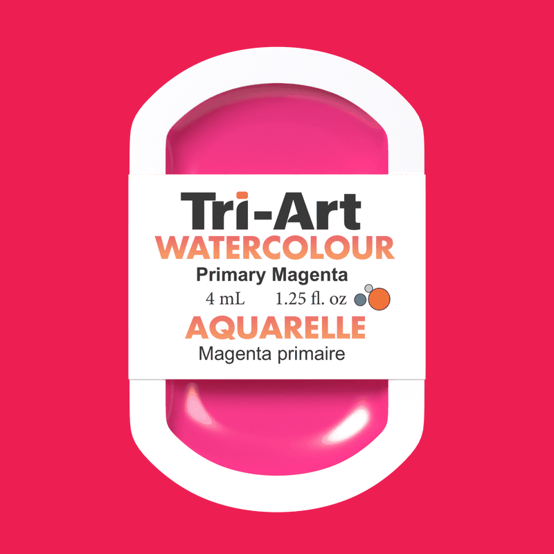 Tri-Art Water Colours - Primary Magenta - Tri-Art Mfg.