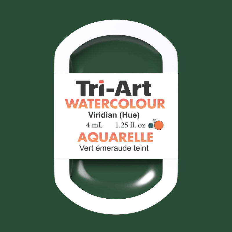 Tri-Art Water Colours - Viridian Hue - Tri-Art Mfg.