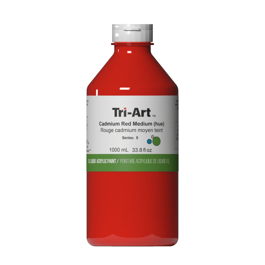 Tri-Art Liquids - Cadmium Red Medium (Hue) - Tri-Art Mfg.