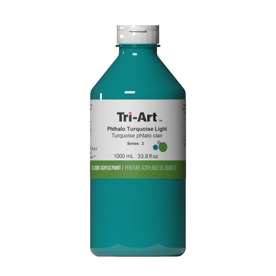 Tri-Art Liquids - Phthalo Turquoise Light - Tri-Art Mfg.