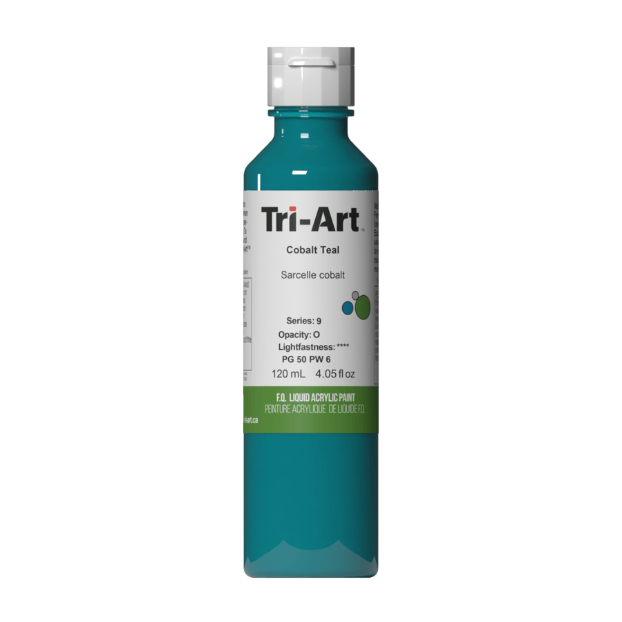 Tri-Art Liquids - Cobalt Teal - Tri-Art Mfg.