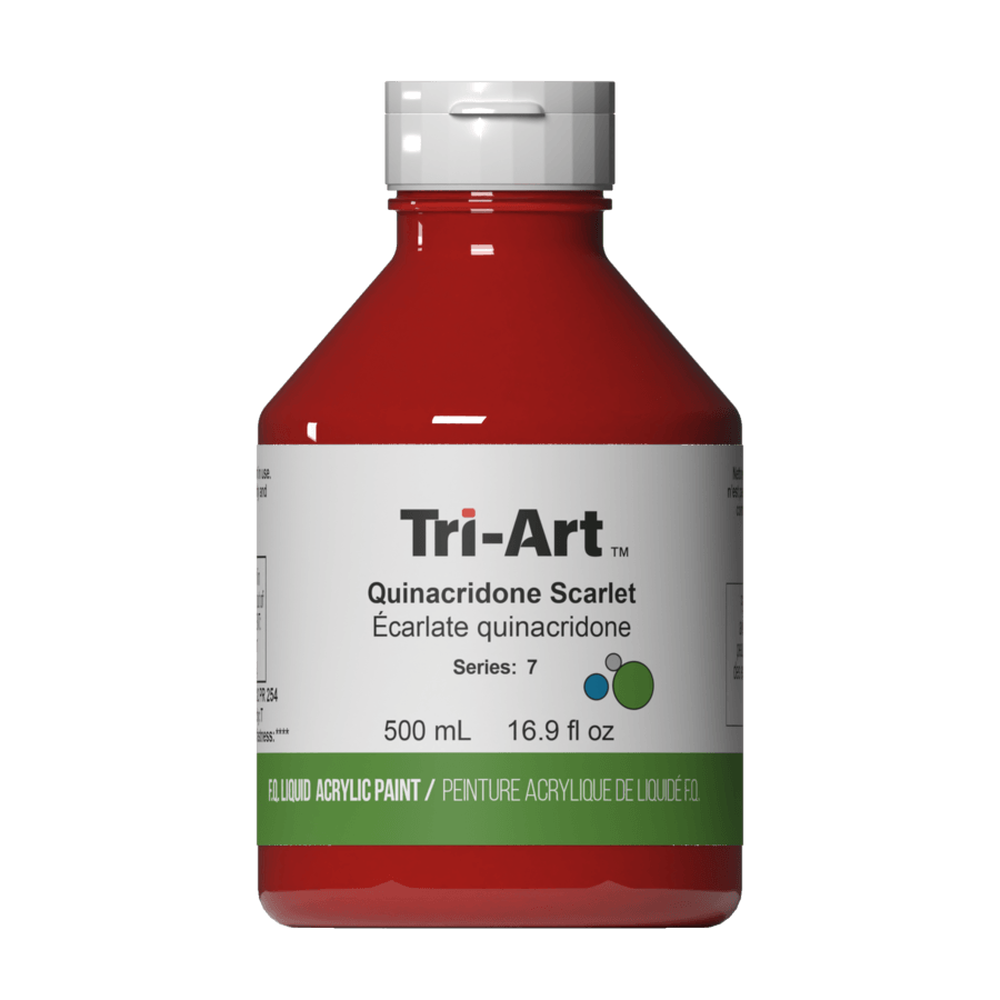 Tri-Art Liquids - Quinacridone Scarlet - Tri-Art Mfg.
