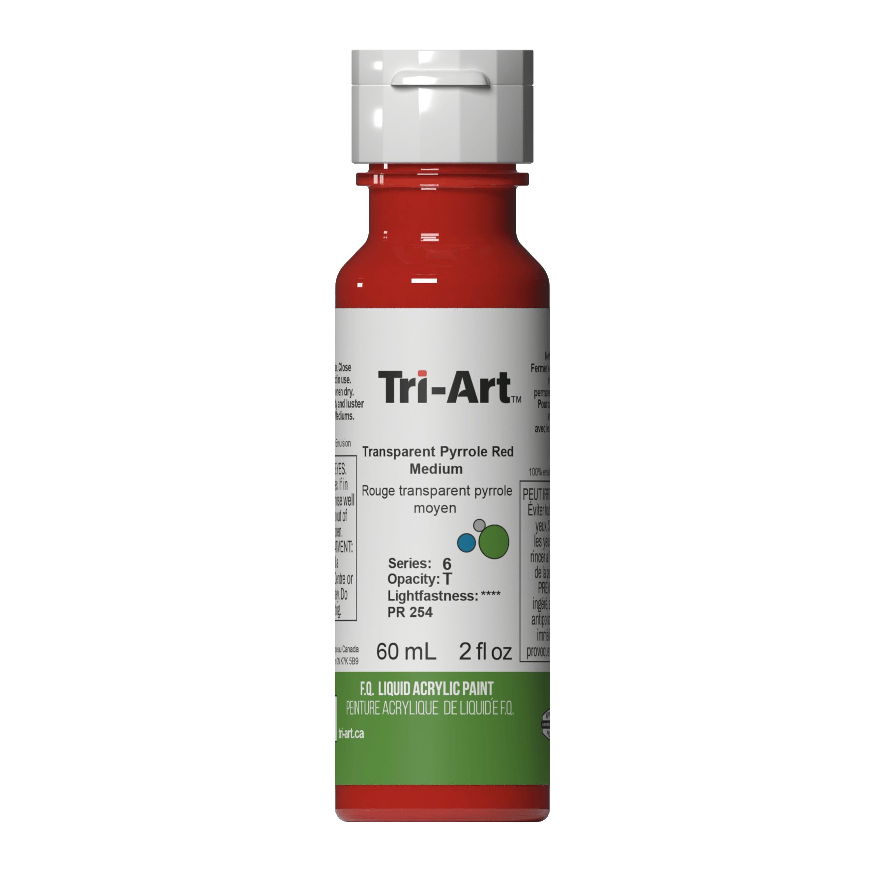 Tri-Art Liquids - Transparent Pyrrole Red Medium (4438794862679)